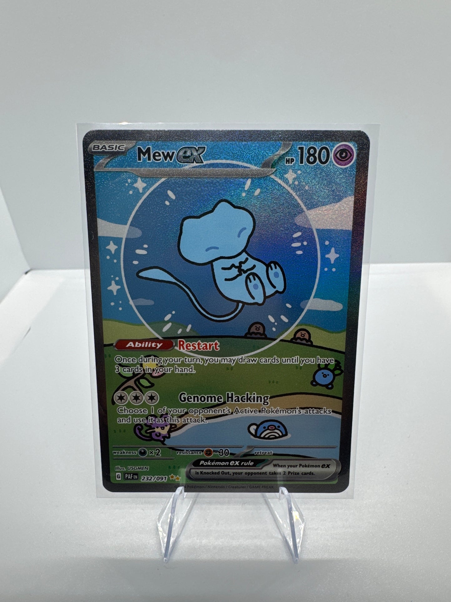 Mew ex - 232/091 - SV: Paldean Fates