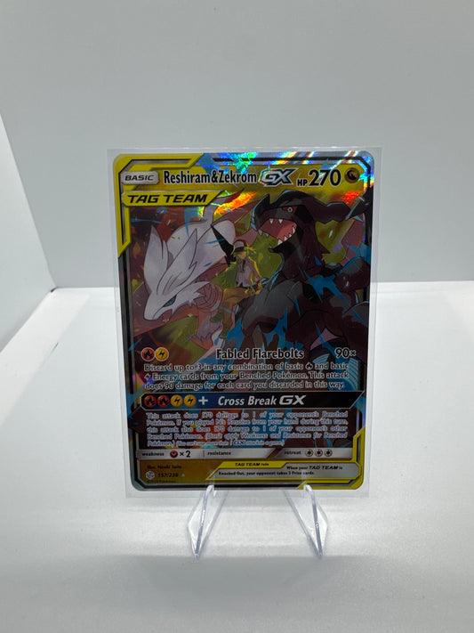 Reshiram & Zekrom GX - SM - Cosmic Eclipse (SM12)
