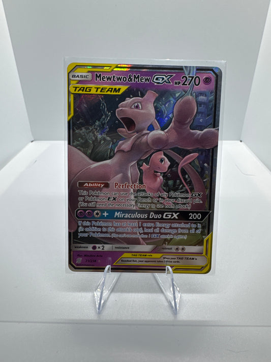 Mewtwo & Mew GX - SM - Unified Minds